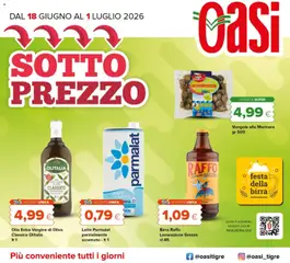 Anteprima dell'opuscolo Oasi volantino Perugia dal negozio Oasi valido da 18/06/2026