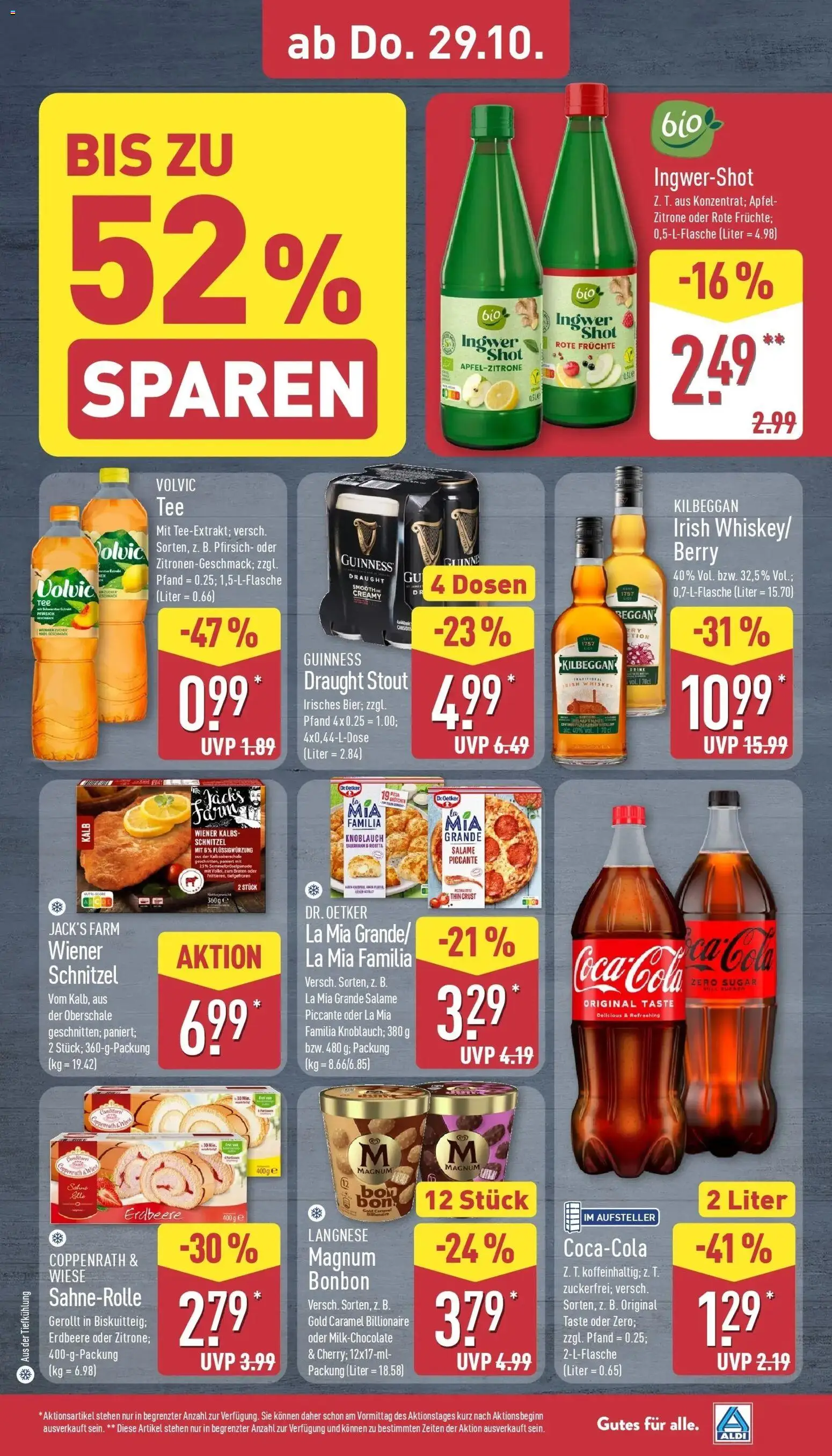 Vorschau von dem Prospekt des Geschäftes Aldi, gültig ab dem 26.10.2026