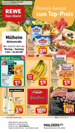 Vorschau von dem Prospekt des Geschäftes Rewe, gültig ab dem 10.08.2026