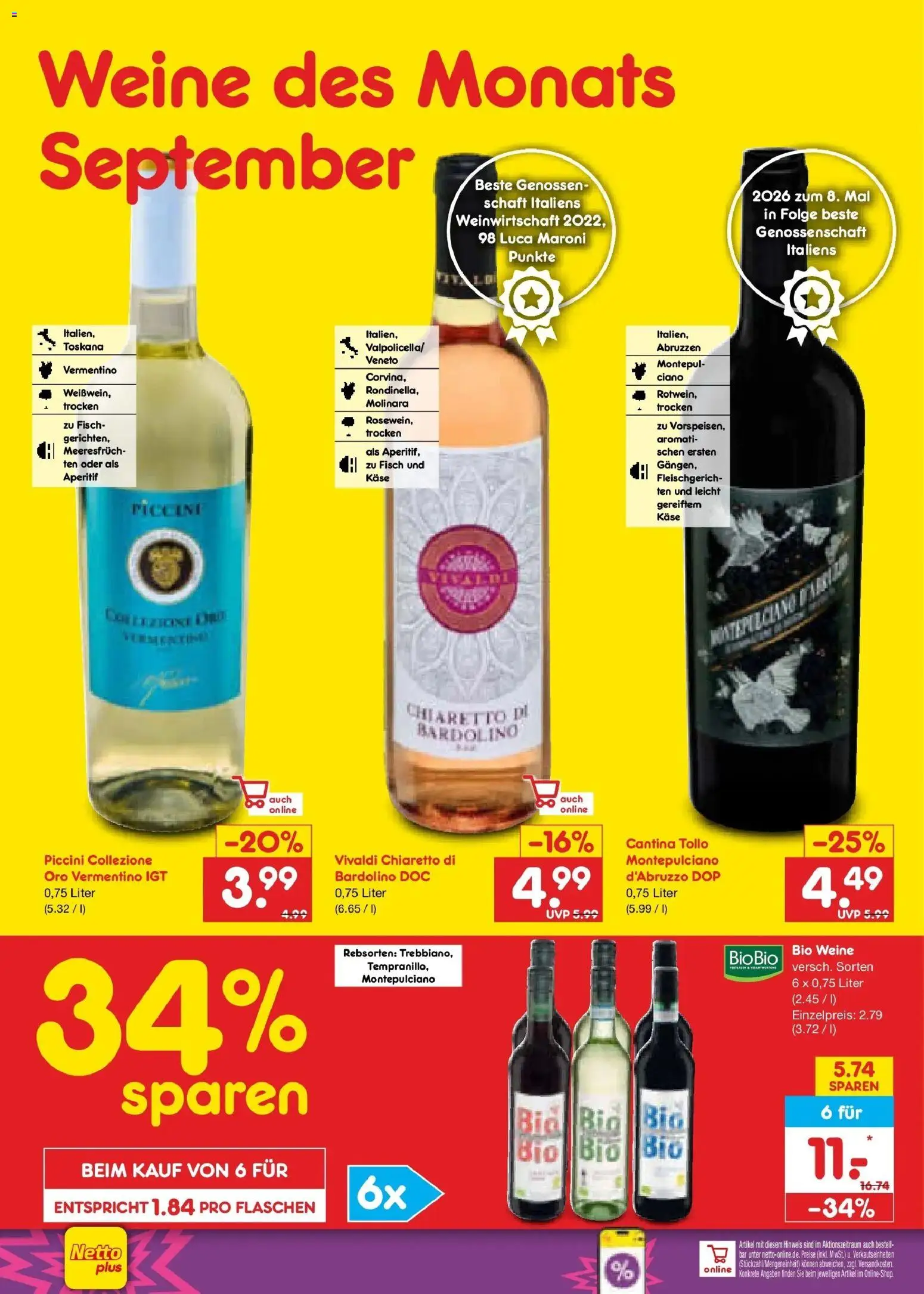 Vorschau von dem Prospekt des Geschäftes Netto Marken-Discount, gültig ab dem 07.09.2026 - Käse, Fisch