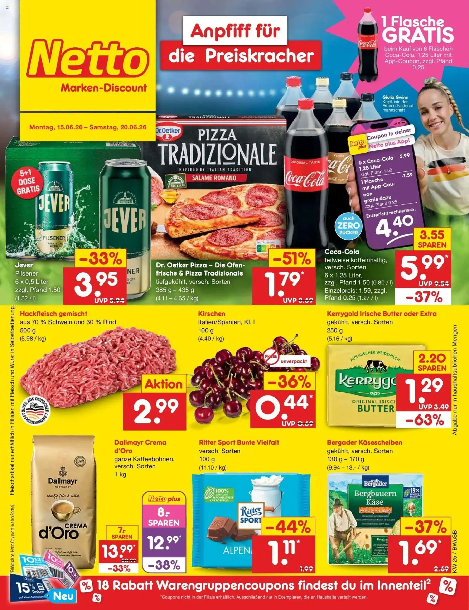 Vorschau von dem Prospekt des Geschäftes Netto Marken-Discount, gültig ab dem 15.06.2026