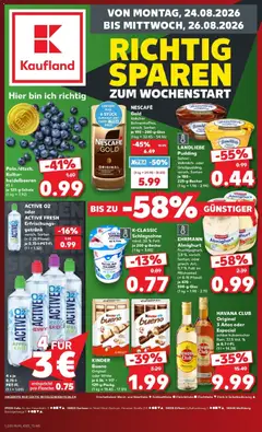Vorschau von dem Prospekt des Geschäftes Kaufland, gültig ab dem 24.08.2026