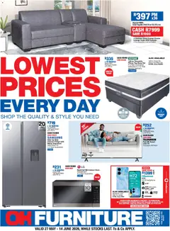 Preview of OK Furniture flyer valid from 27/05/2026