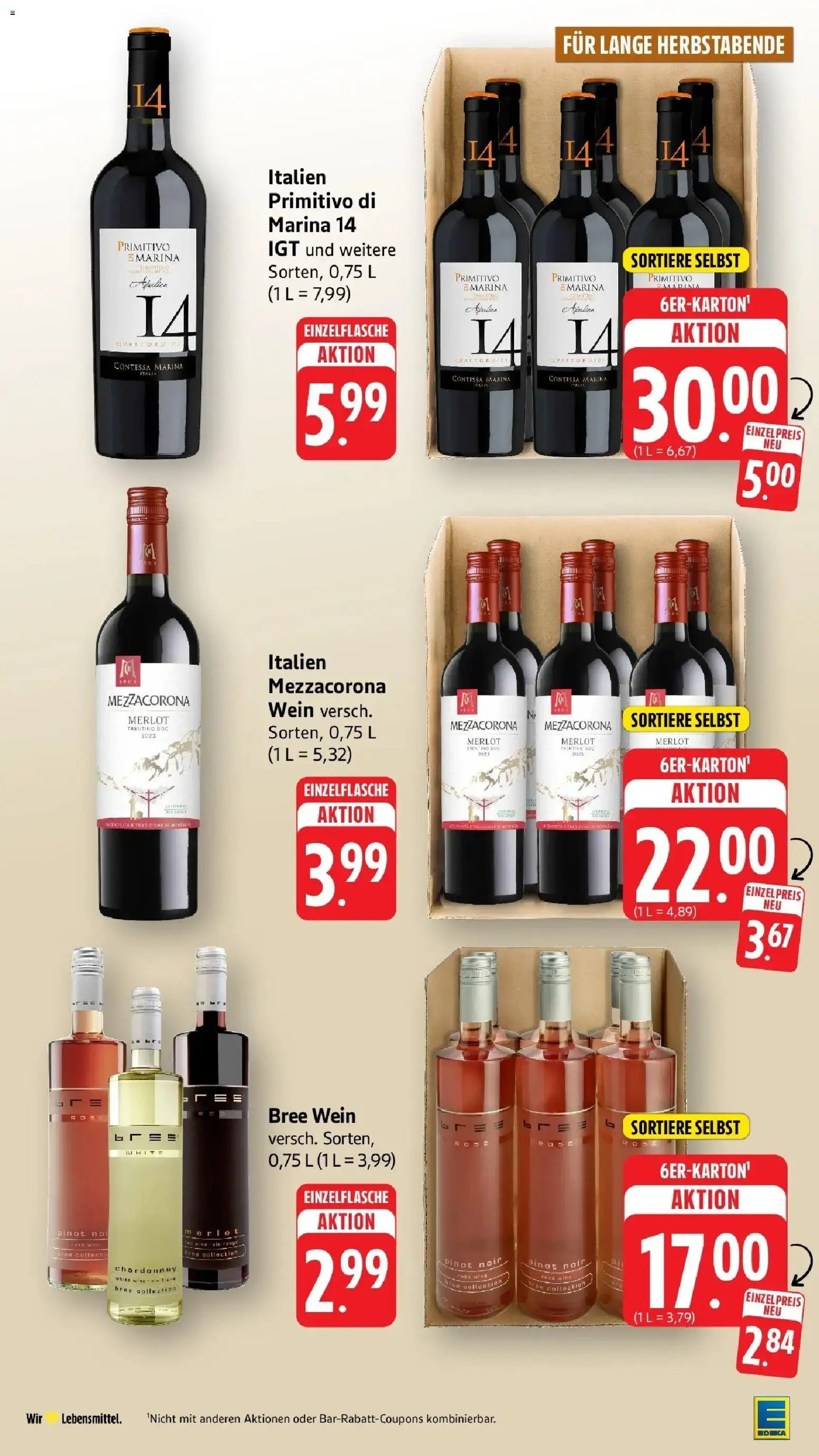 Vorschau von dem Prospekt des Geschäftes Edeka, gültig ab dem 05.10.2026