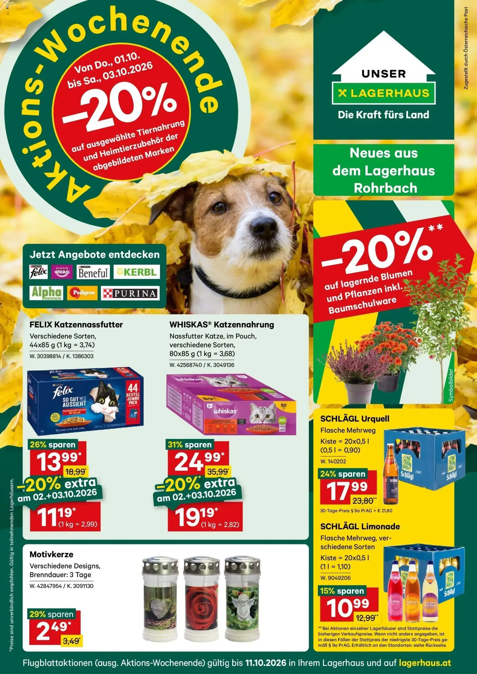 Vorschau der Angebote: Lagerhaus Lagerhaus Wochen Angebote gültig ab 28.09.2026