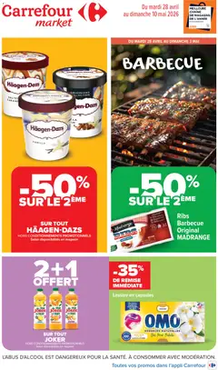 Prévisualisation de Carrefour Market catalogue du magasin Carrefour Market formulaire valide 28/04/2026