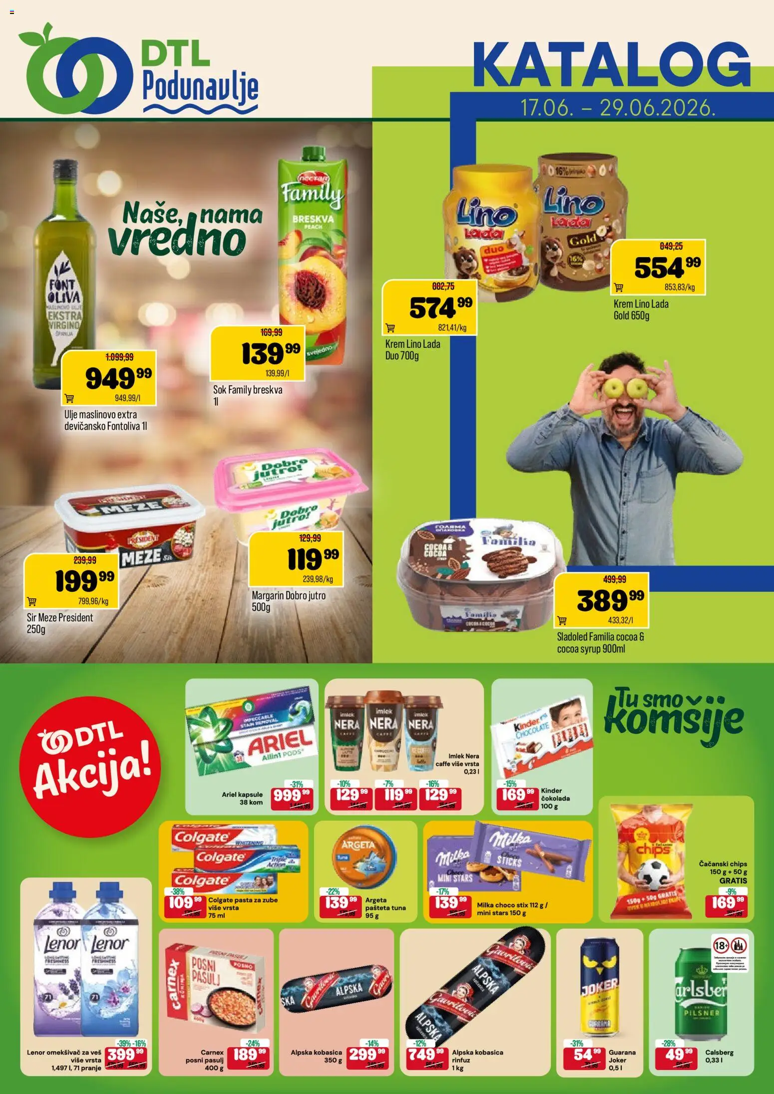 Pregled Podunavlje kataloga - važi od 17.06.2026