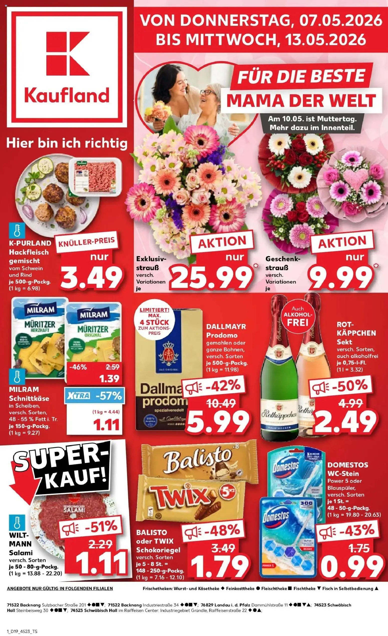 Vorschau von dem Prospekt des Geschäftes Kaufland, gültig ab dem 06.05.2026