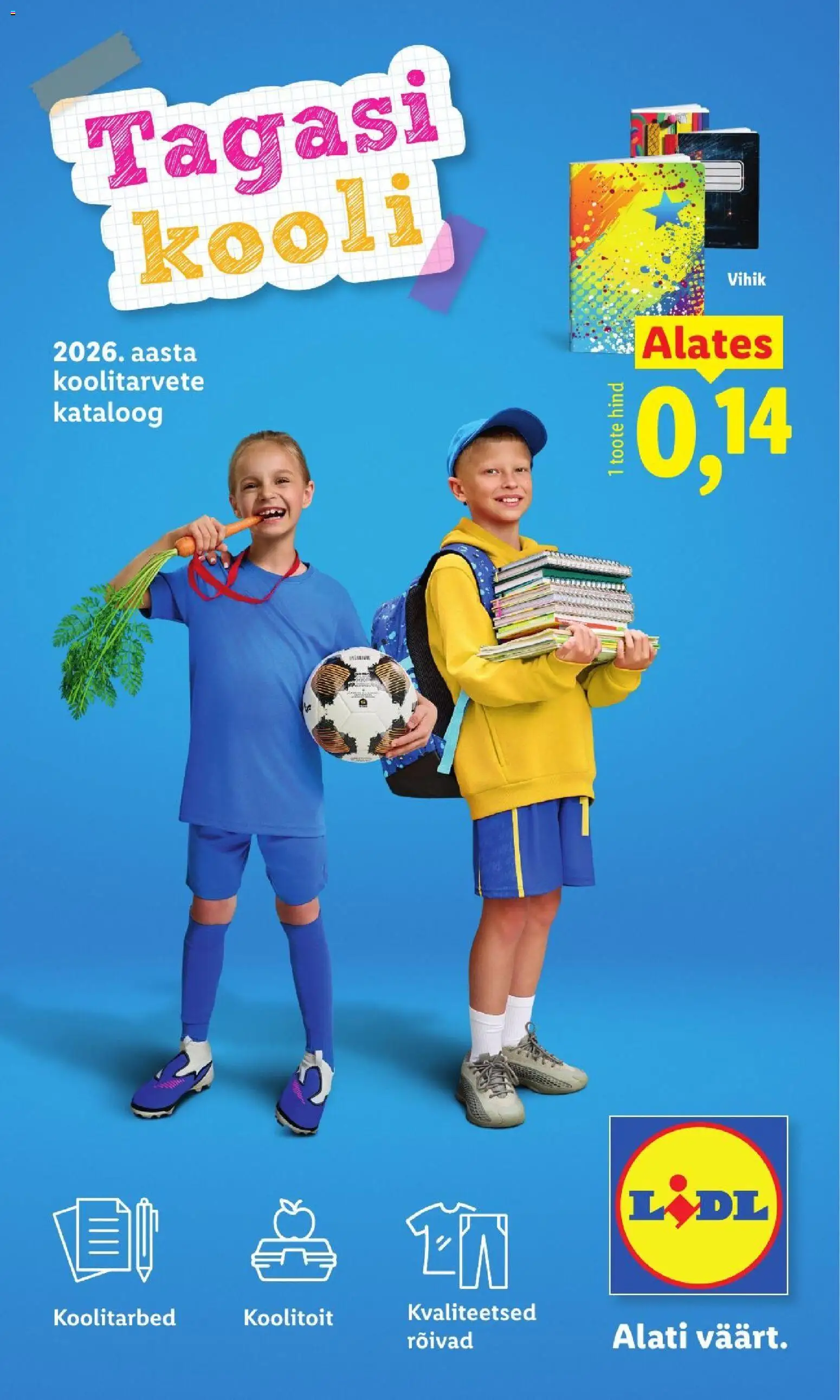 Lidl kliendilehe eelvaade alates 20.07.2026