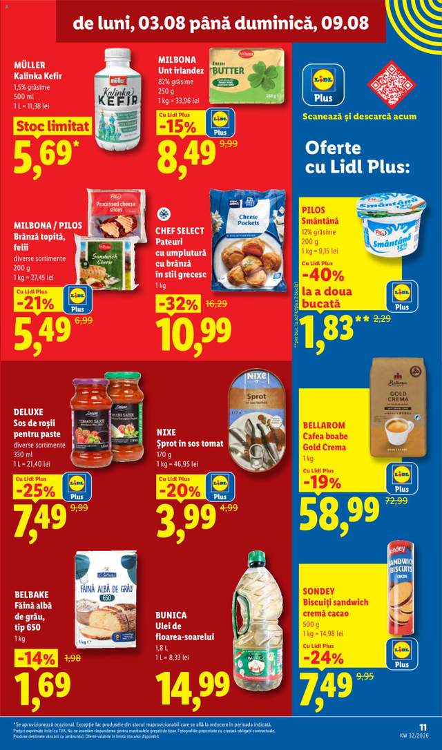 Noul catalog Lidl de la 03.08.