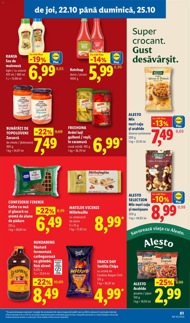 Noul catalog Lidl de la 19.10.
