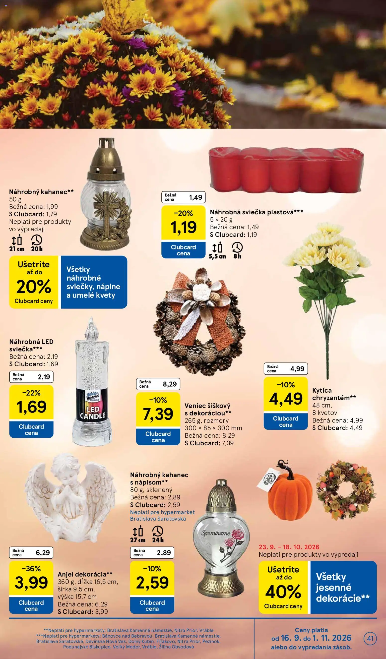 Náhľad Tesco letáku platného od 23.09.2026