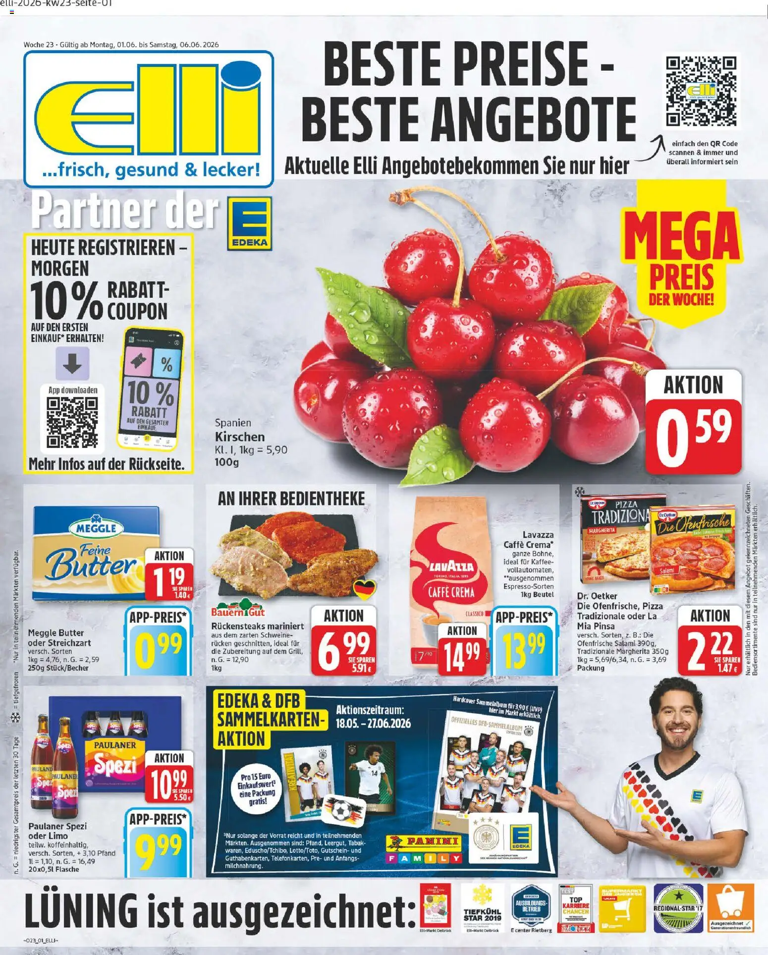 Vorschau von dem Prospekt des Geschäftes Elli Markt, gültig ab dem 01.06.2026