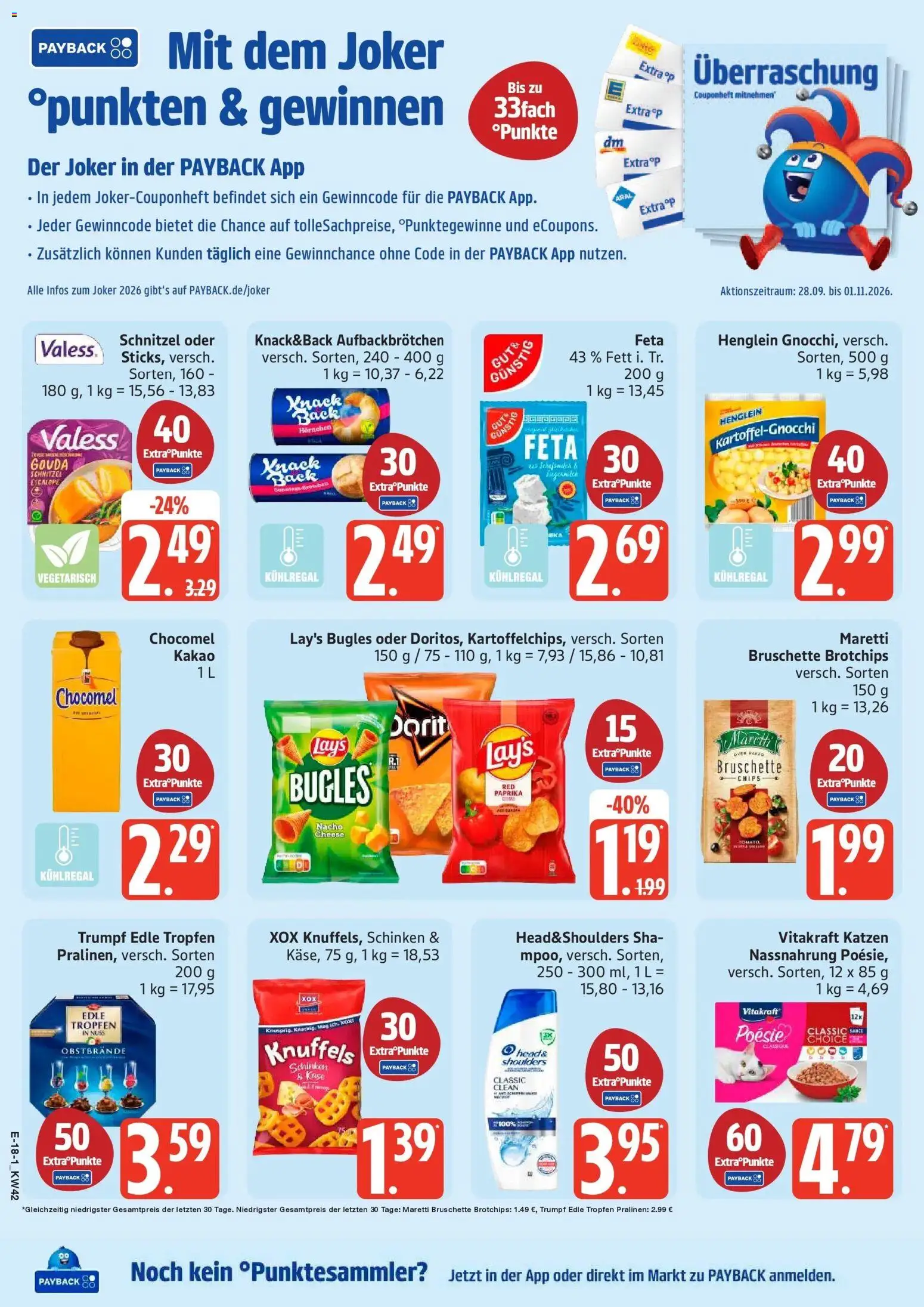 Vorschau von dem Prospekt des Geschäftes Edeka, gültig ab dem 12.10.2026