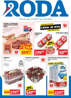 Pregled Roda kataloga - važi od 28.05.2026