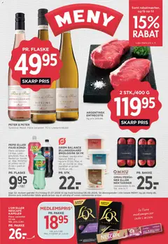 Eksempel på tilbudsavis Meny - Tilbudsavis uge 32 fra butik Meny gyldig fra 31/07/2026