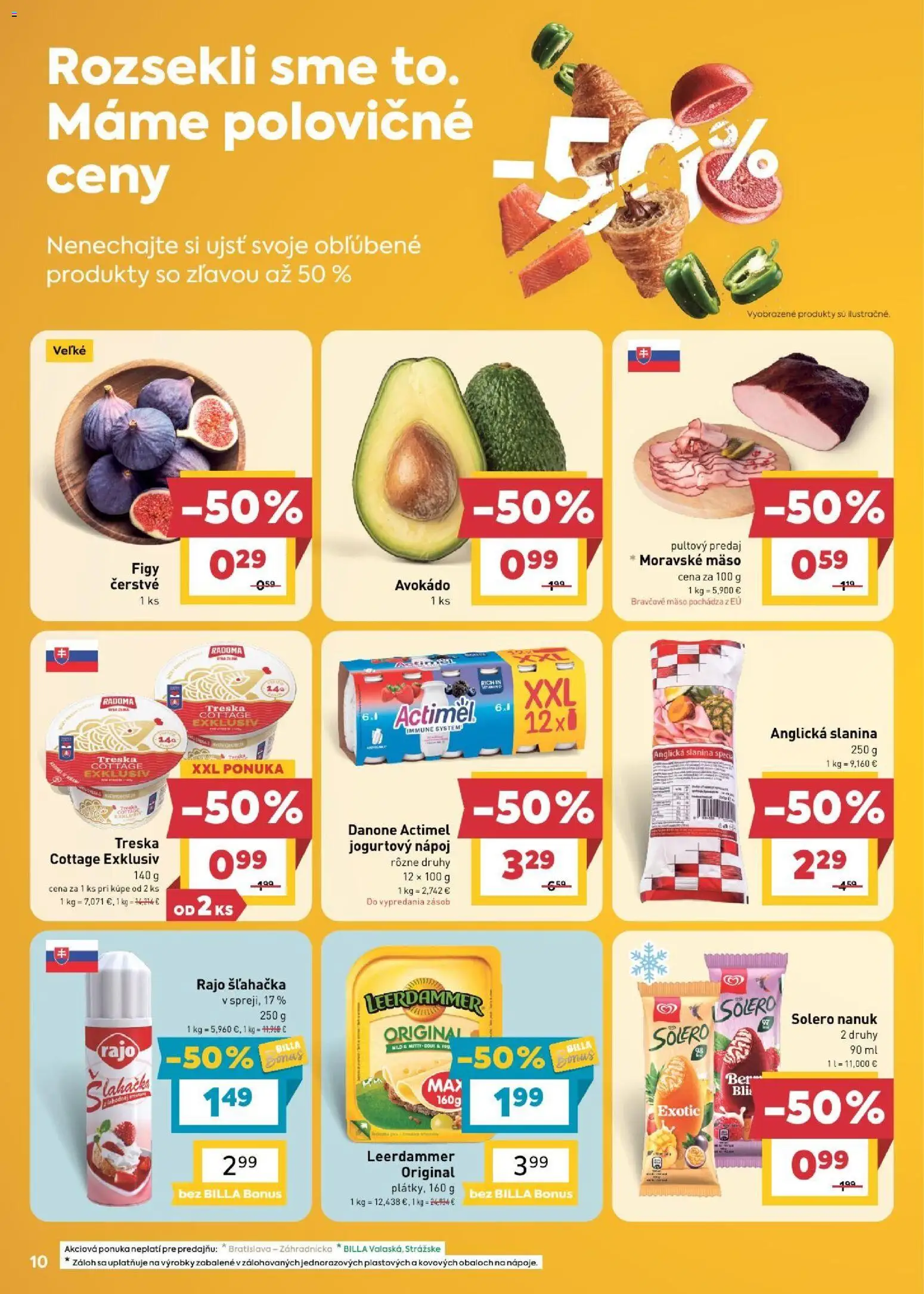 Náhľad Billa letáku platného od 16.09.2026 - Protein, Cestoviny, Ryža, Omáčka, Uhorky, Bujón, Broskyňový kompót, Cestoviny Panzani