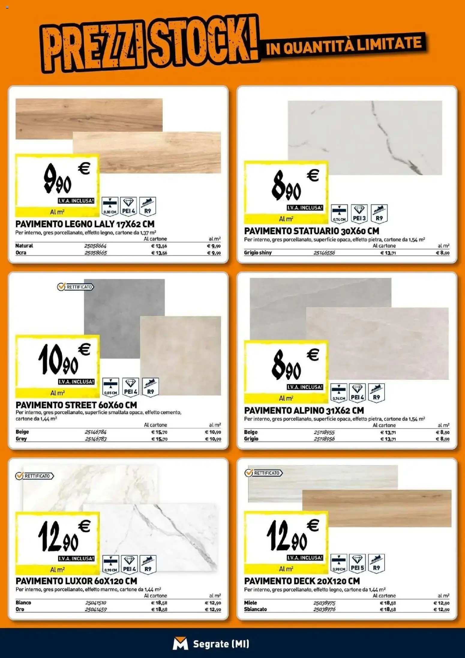 Anteprima dell'opuscolo TECNOMAT catalogo Segrate dal negozio TECNOMAT valido da 29/10/2026