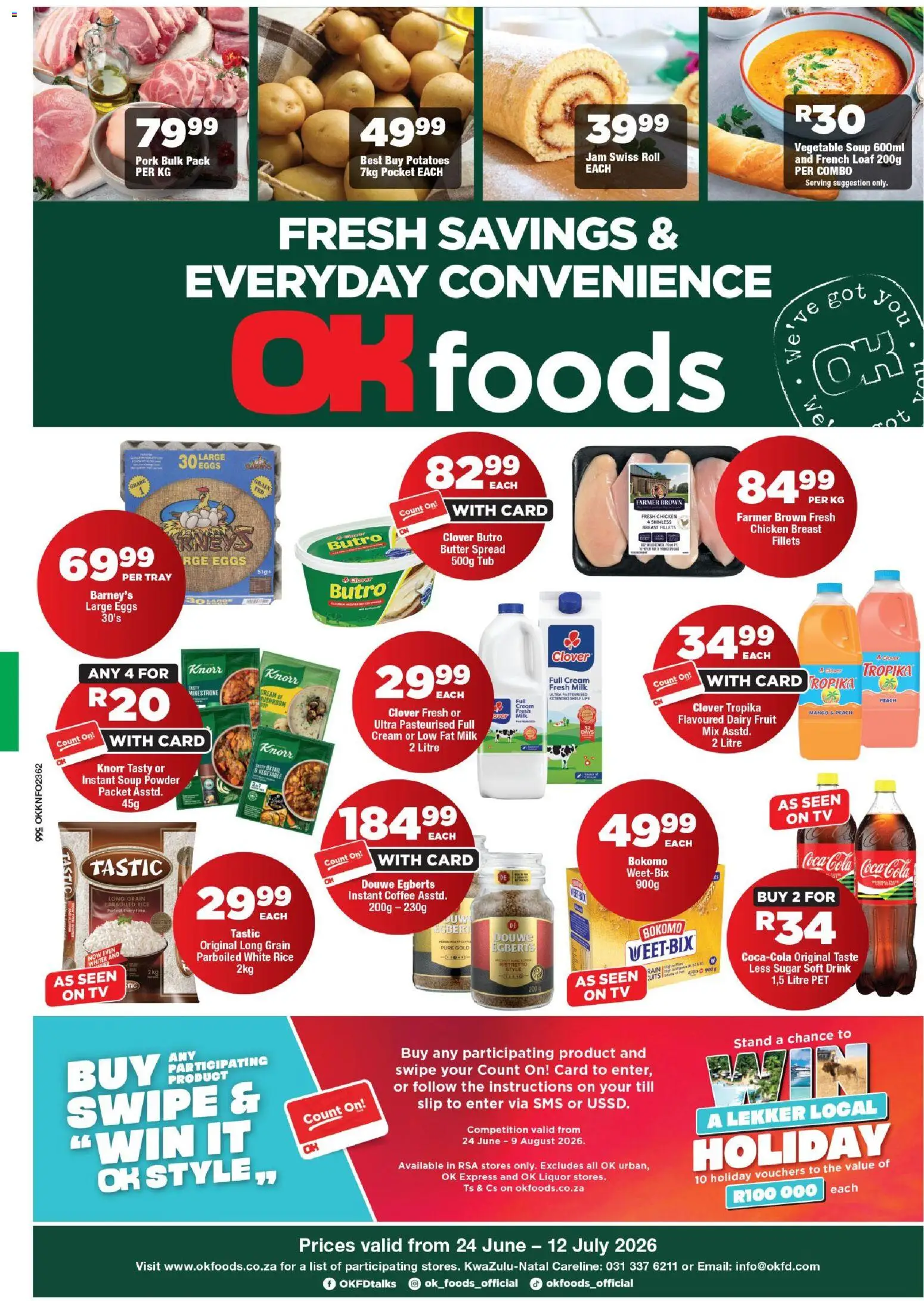 Preview of OK Foods flyer valid from 24/06/2026