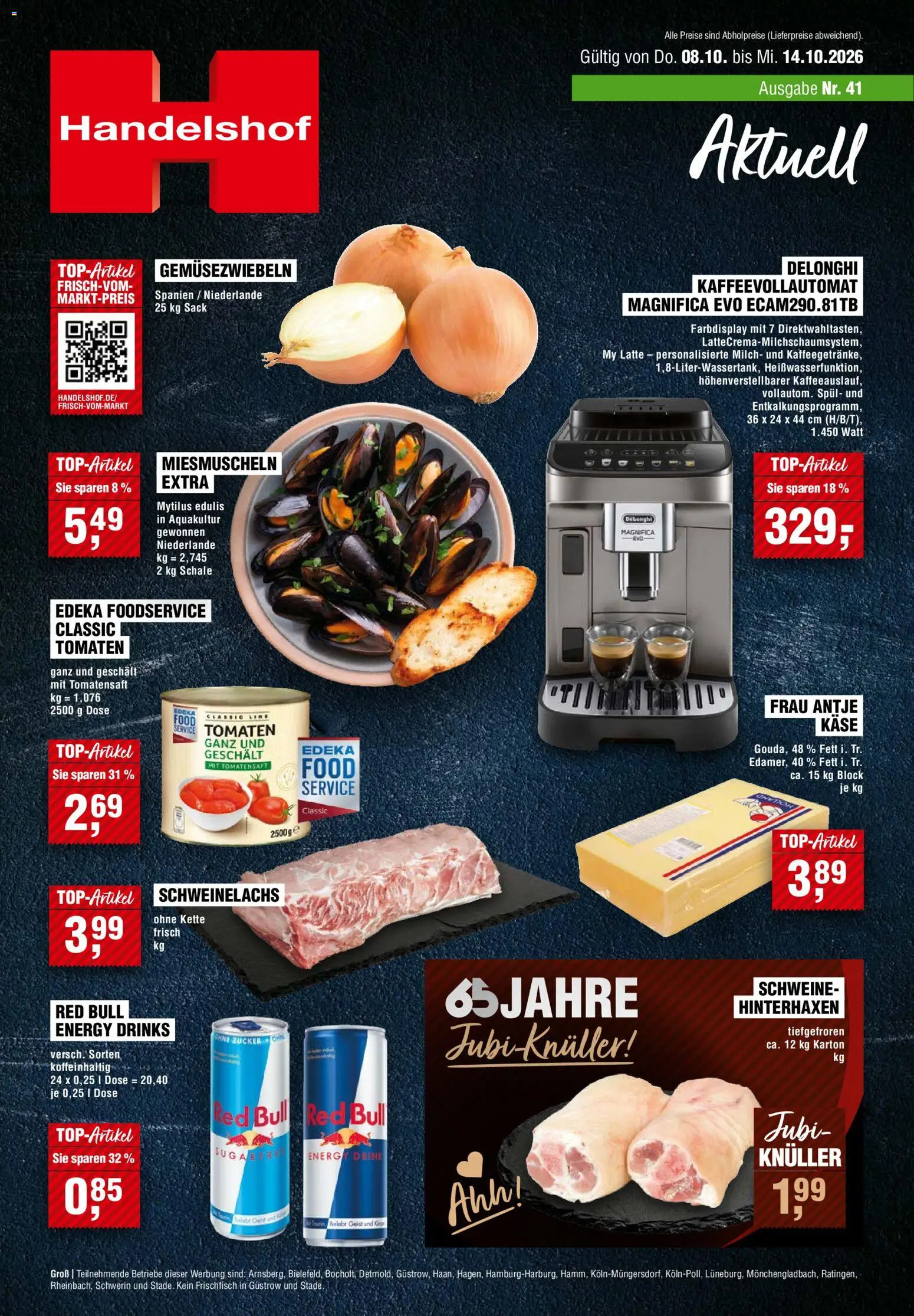Vorschau von dem Prospekt des Geschäftes Handelshof, gültig ab dem 08.10.2026