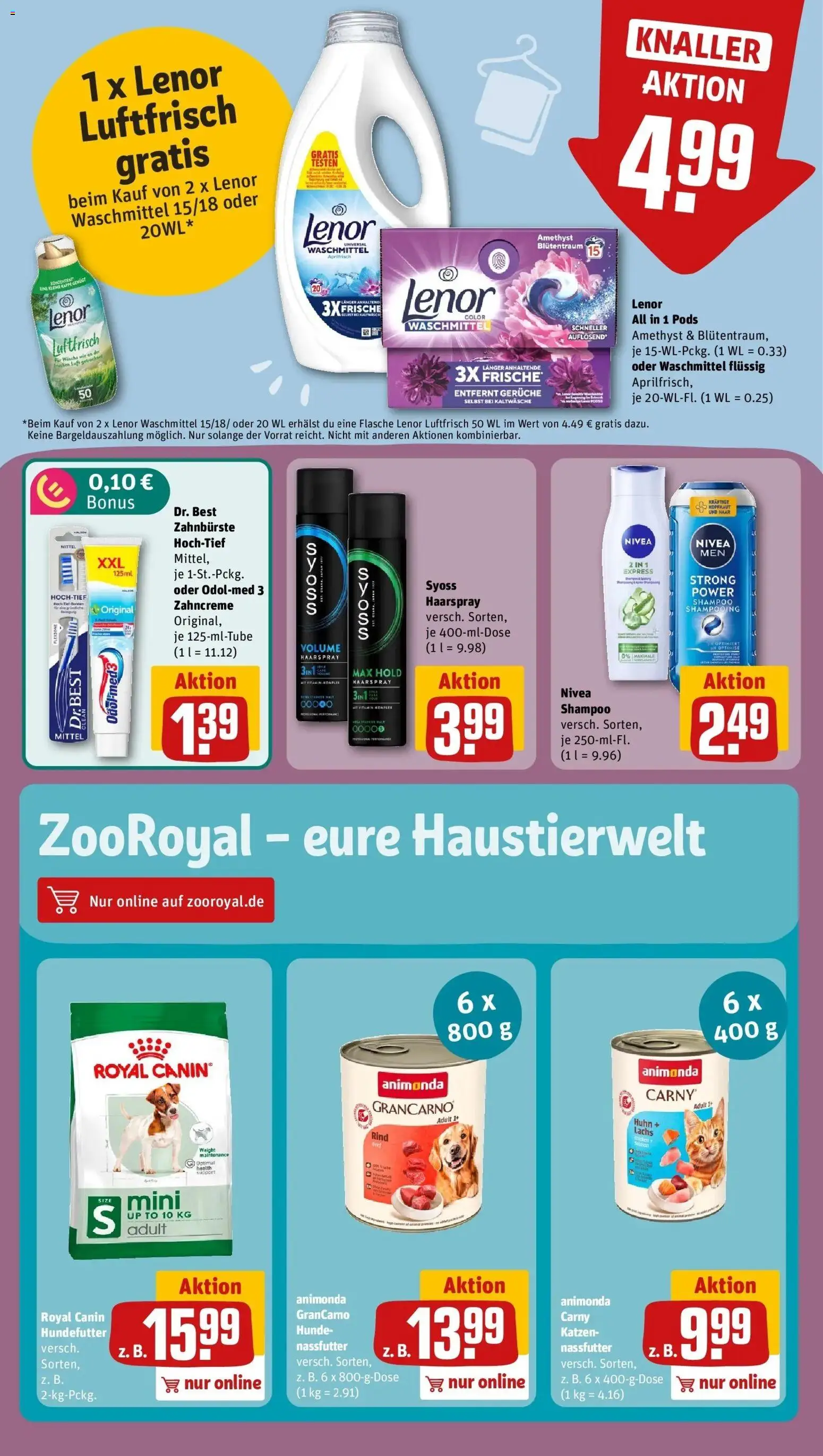 Vorschau von dem Prospekt des Geschäftes Rewe, gültig ab dem 26.10.2026