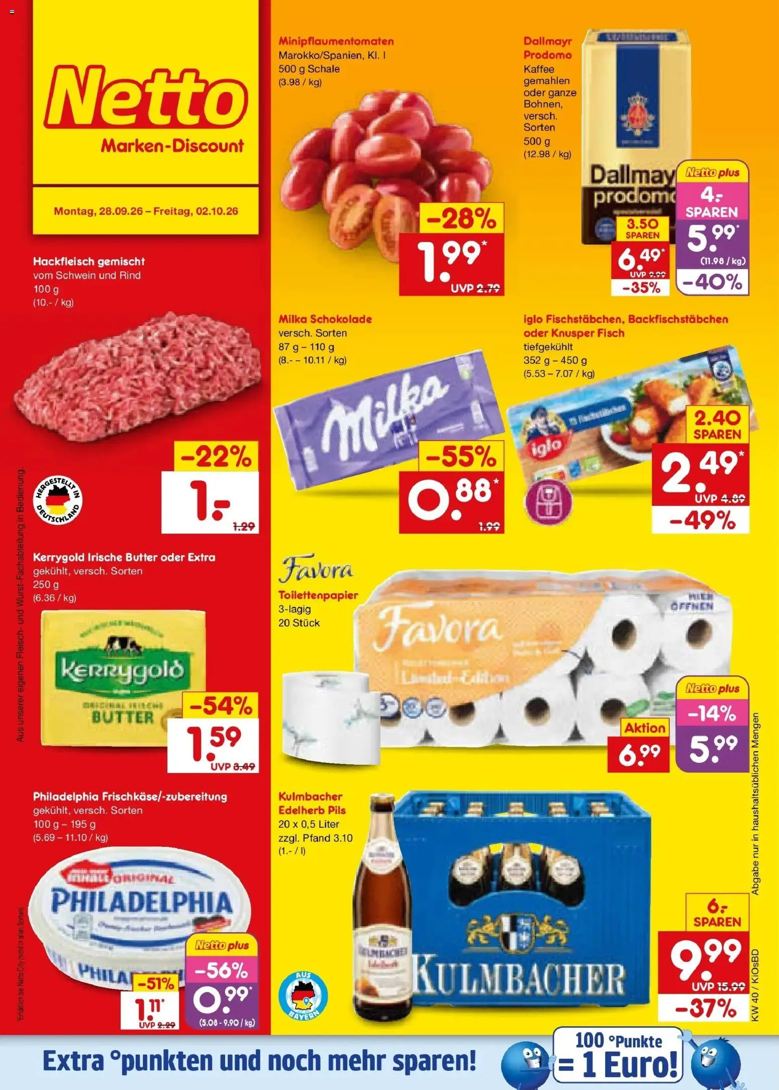 Vorschau von dem Prospekt des Geschäftes Netto Marken-Discount, gültig ab dem 28.09.2026