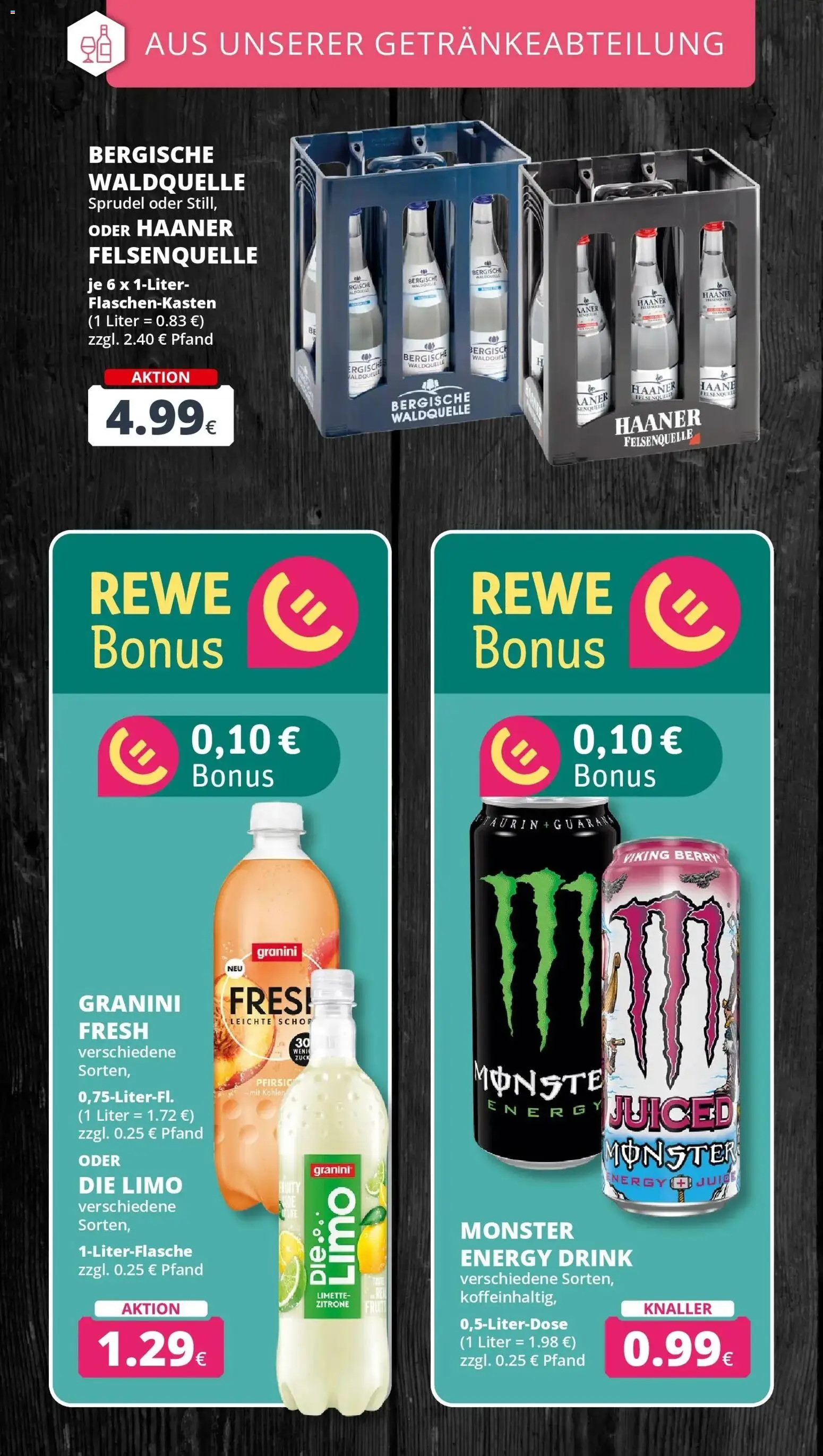 Vorschau von dem Prospekt des Geschäftes Rewe, gültig ab dem 26.10.2026