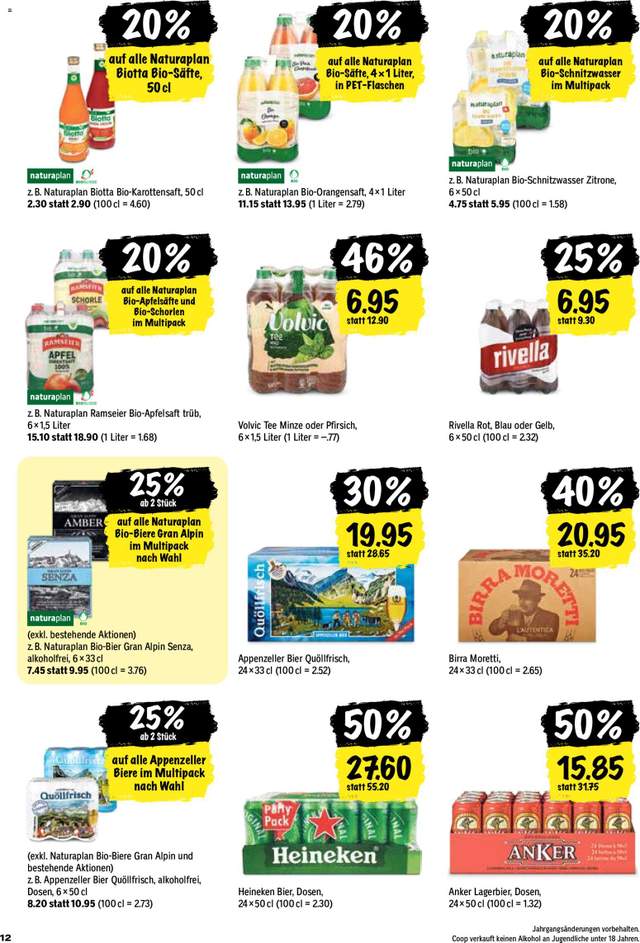 Neue Coop Aktionen ab 03.09.