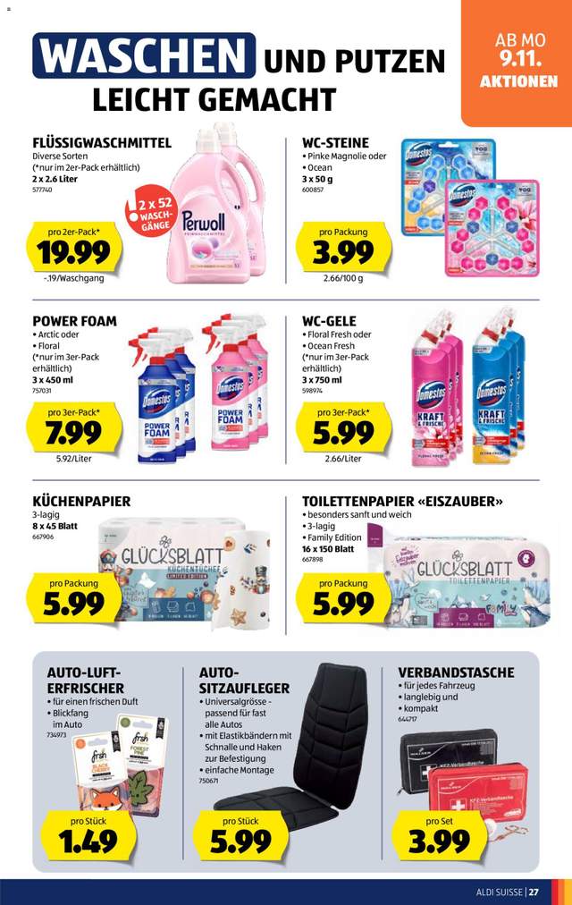 Neue Aldi Aktionen ab 05.11.