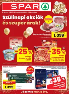 Spar - Spar akciós újság megtekintése, amely érvényes 2026.10.29.-től