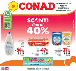 Anteprima dell'opuscolo Conad volantino Emilia-Romagna dal negozio Conad valido da 26/08/2026