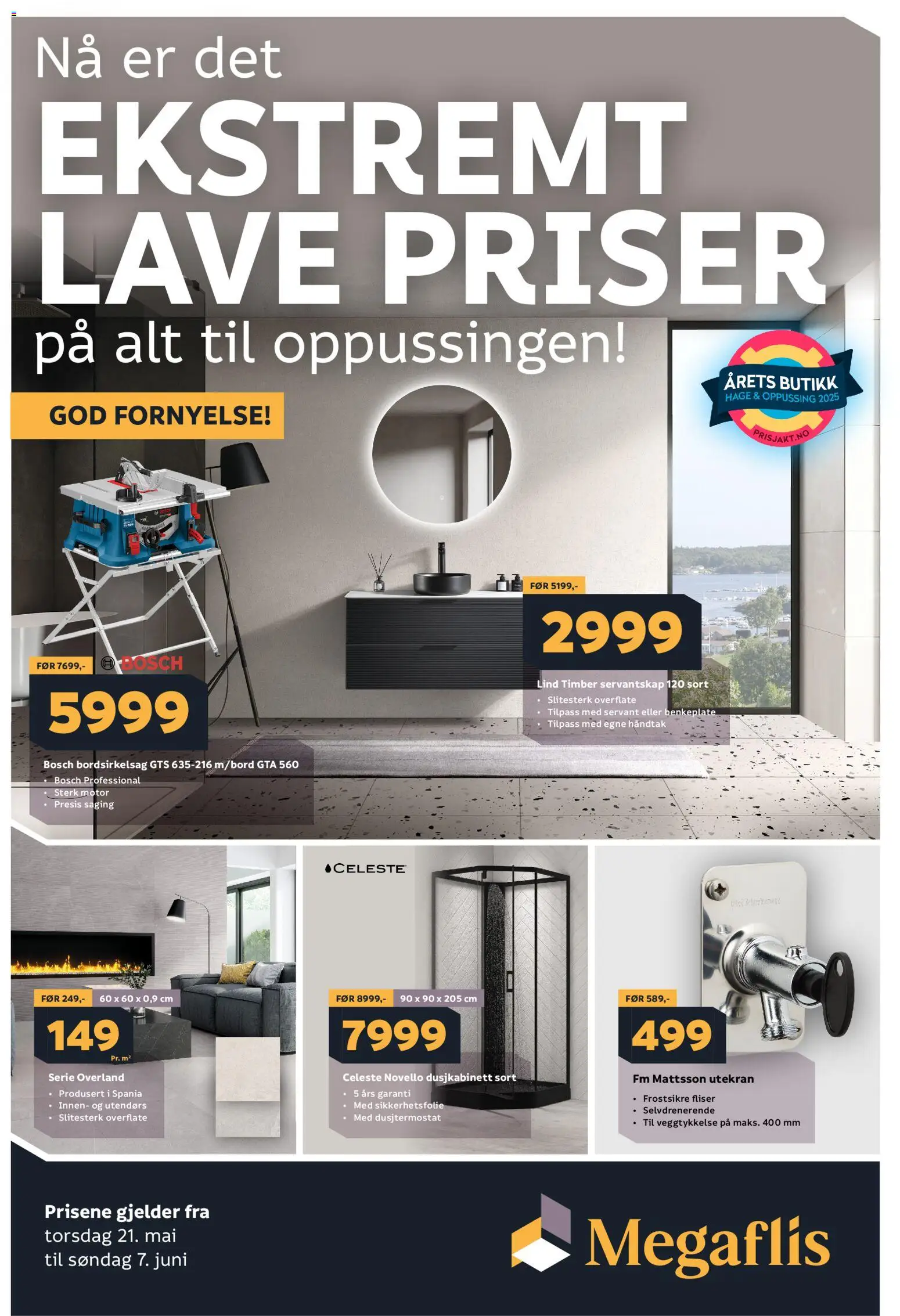 Forhåndsvis Megaflis kundeavis fra butikk Megaflis gyldig fra 21/05/2026