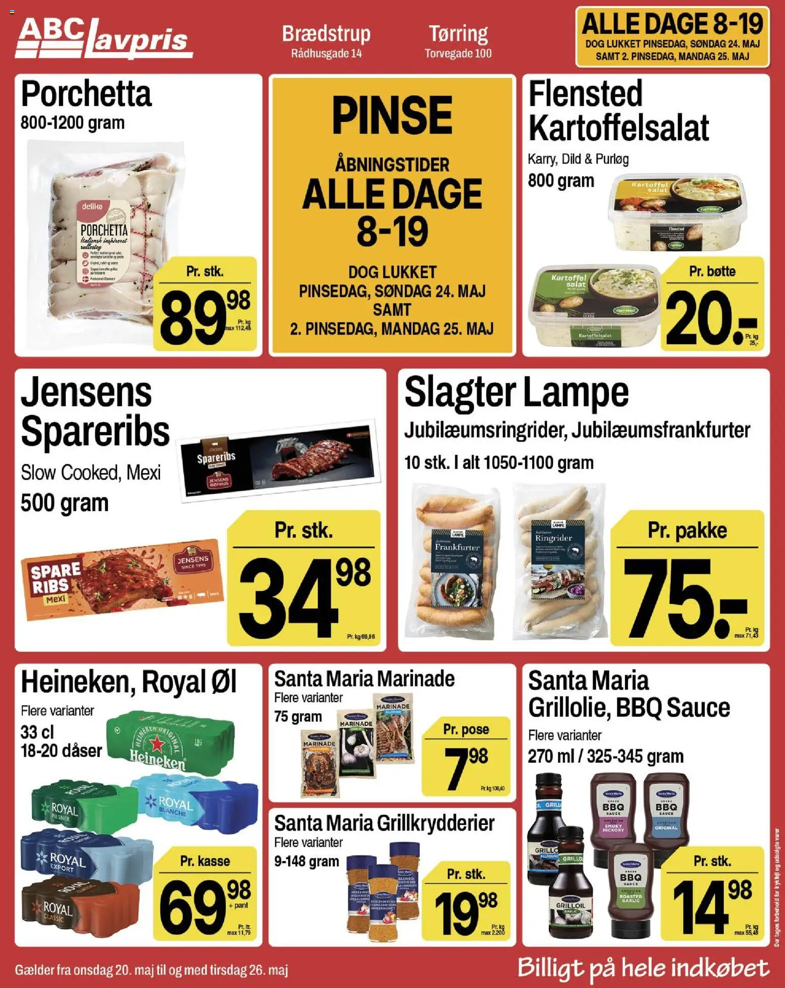 Eksempel på tilbudsavis Abc Lavpris - Brædstrup fra butik Abc Lavpris gyldig fra 20/05/2026