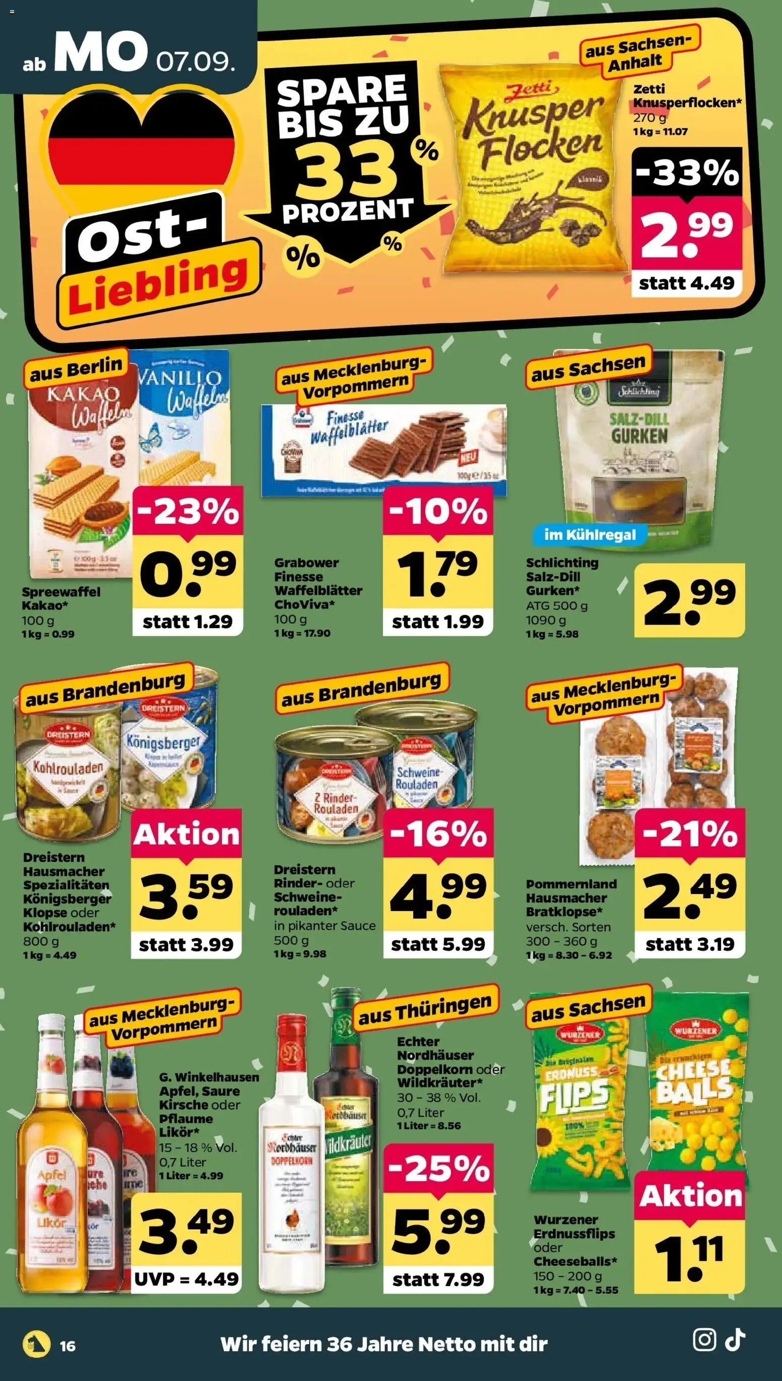 Vorschau von dem Prospekt des Geschäftes Netto, gültig ab dem 07.09.2026