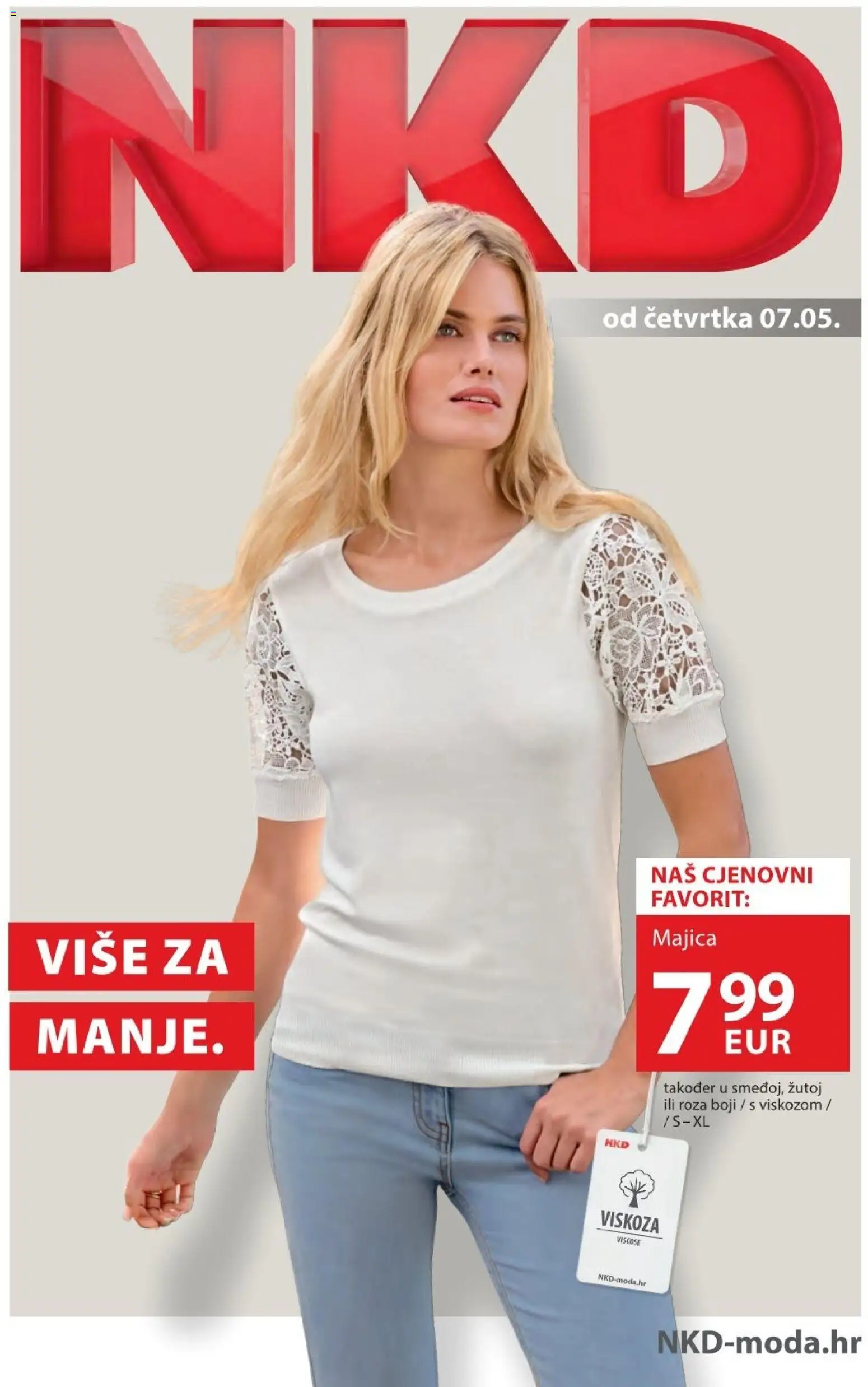 Pregled letka NKD Katalog trgovine NKD vrijedi od 07.05.2026