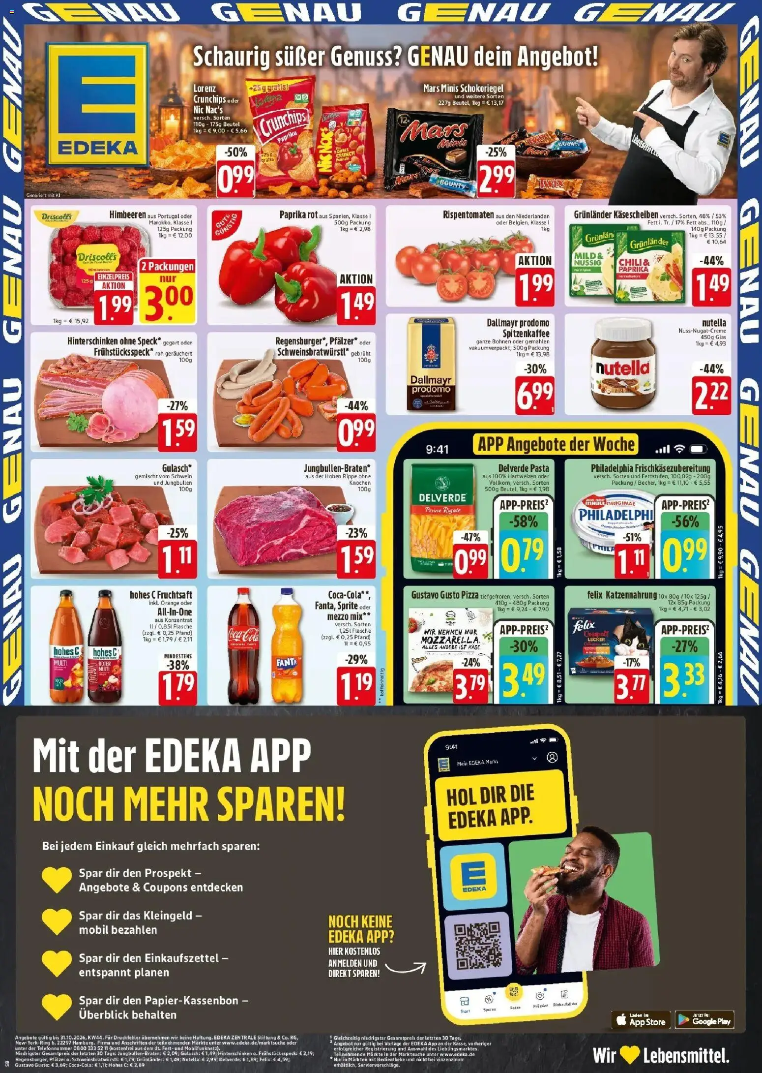 Vorschau von dem Prospekt des Geschäftes Edeka, gültig ab dem 29.10.2026