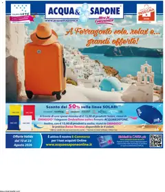 Anteprima dell'opuscolo Acqua e Sapone volantino Ribera dal negozio Acqua e Sapone valido da 10/08/2026