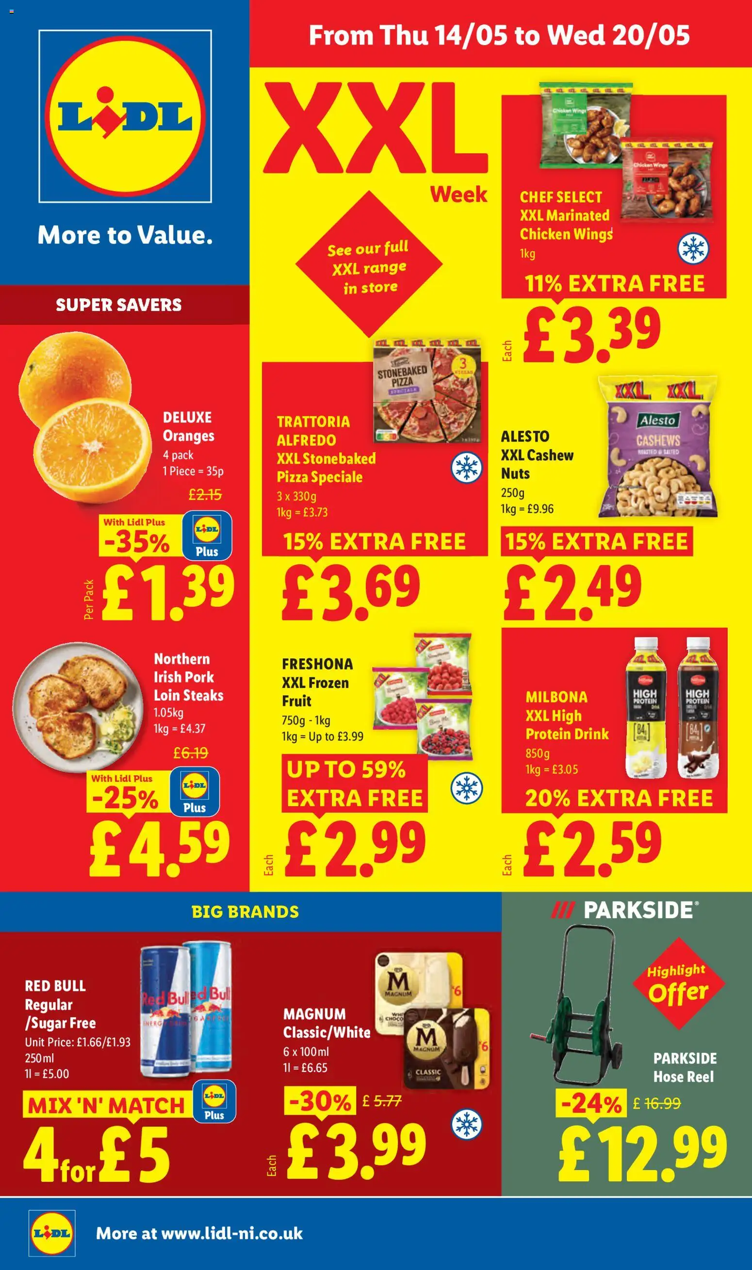 Preview of Lidl Lidl - XXL Week valid from 14/05/2026