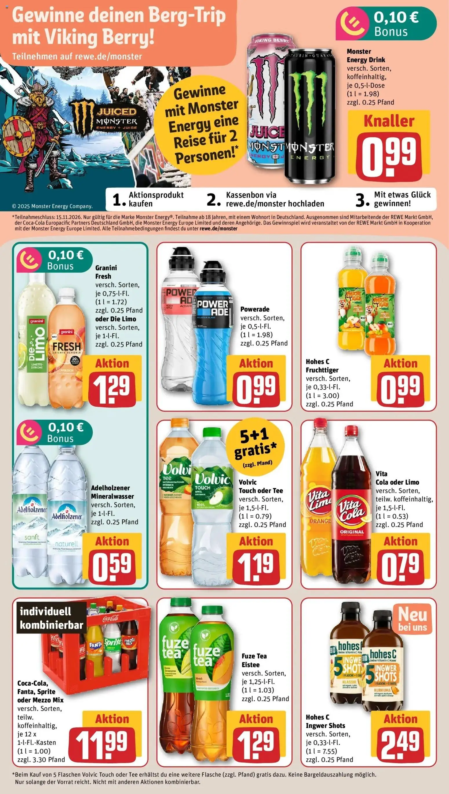 Vorschau von dem Prospekt des Geschäftes Rewe, gültig ab dem 26.10.2026