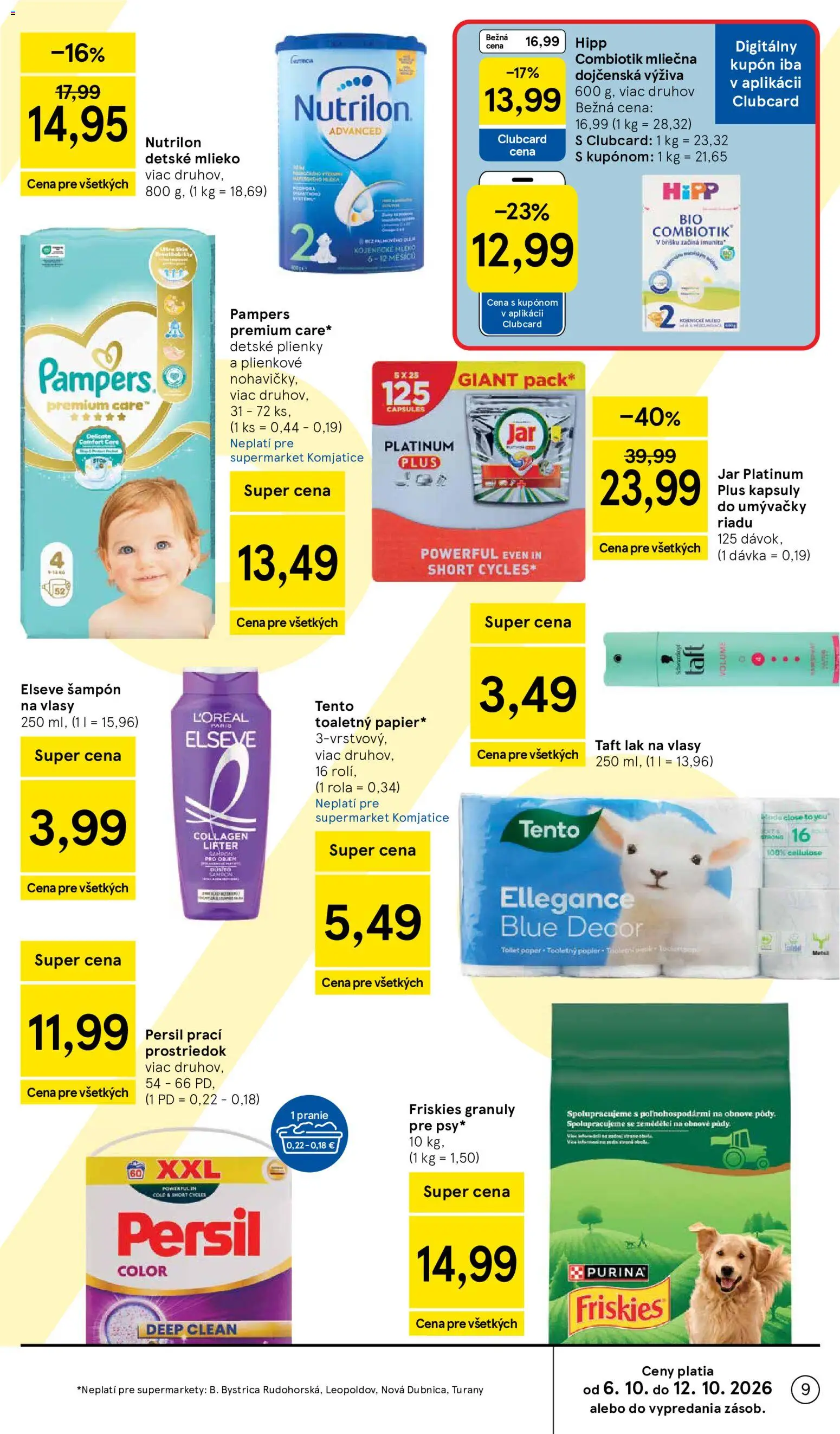 Náhľad Tesco letáku platného od 07.10.2026