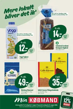 Eksempel på tilbudsavis Min Købmand - Tilbudsavis uge 33 fra butik Min Købmand gyldig fra 07/08/2026