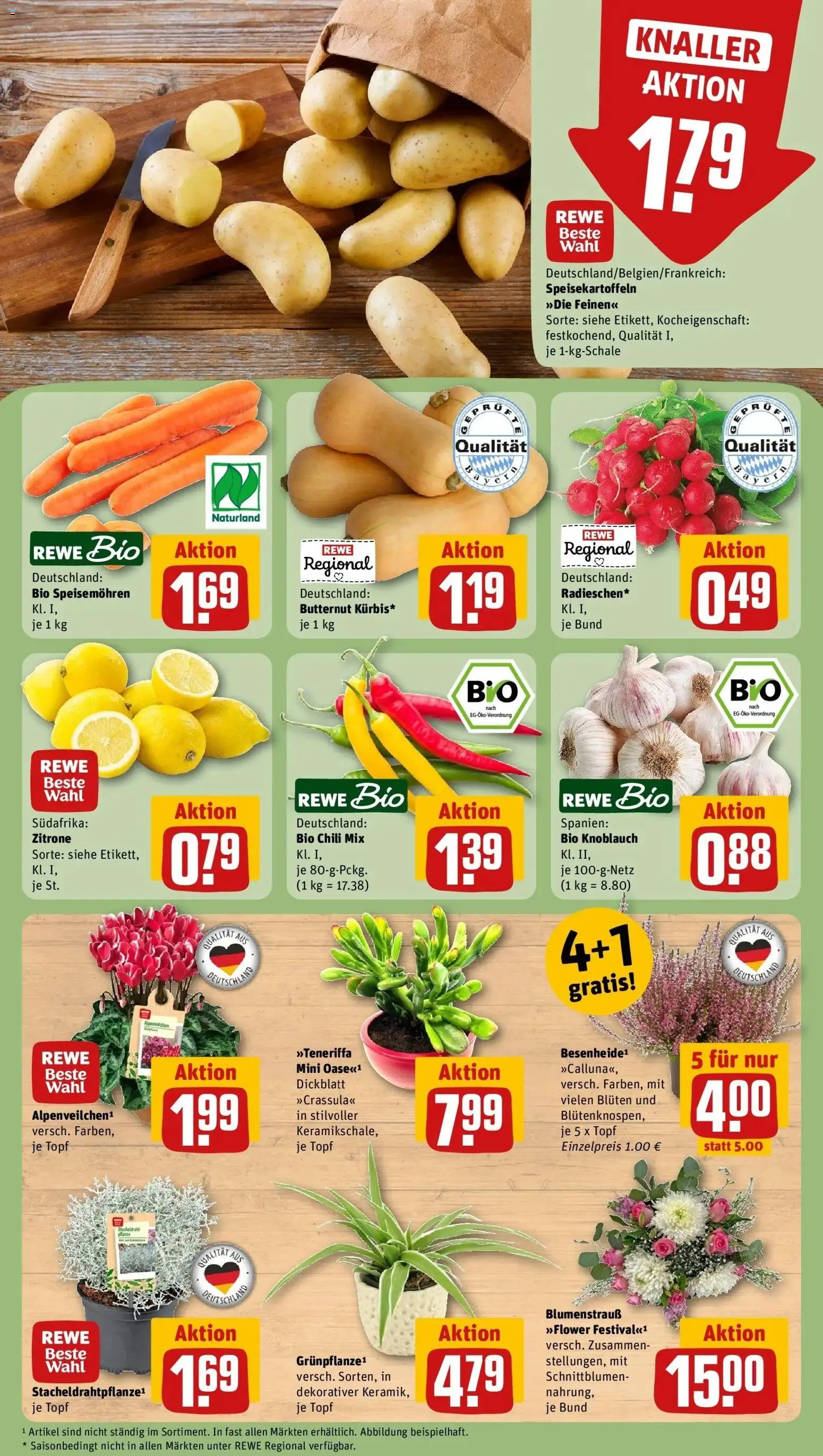 Vorschau von dem Prospekt des Geschäftes Rewe, gültig ab dem 05.10.2026