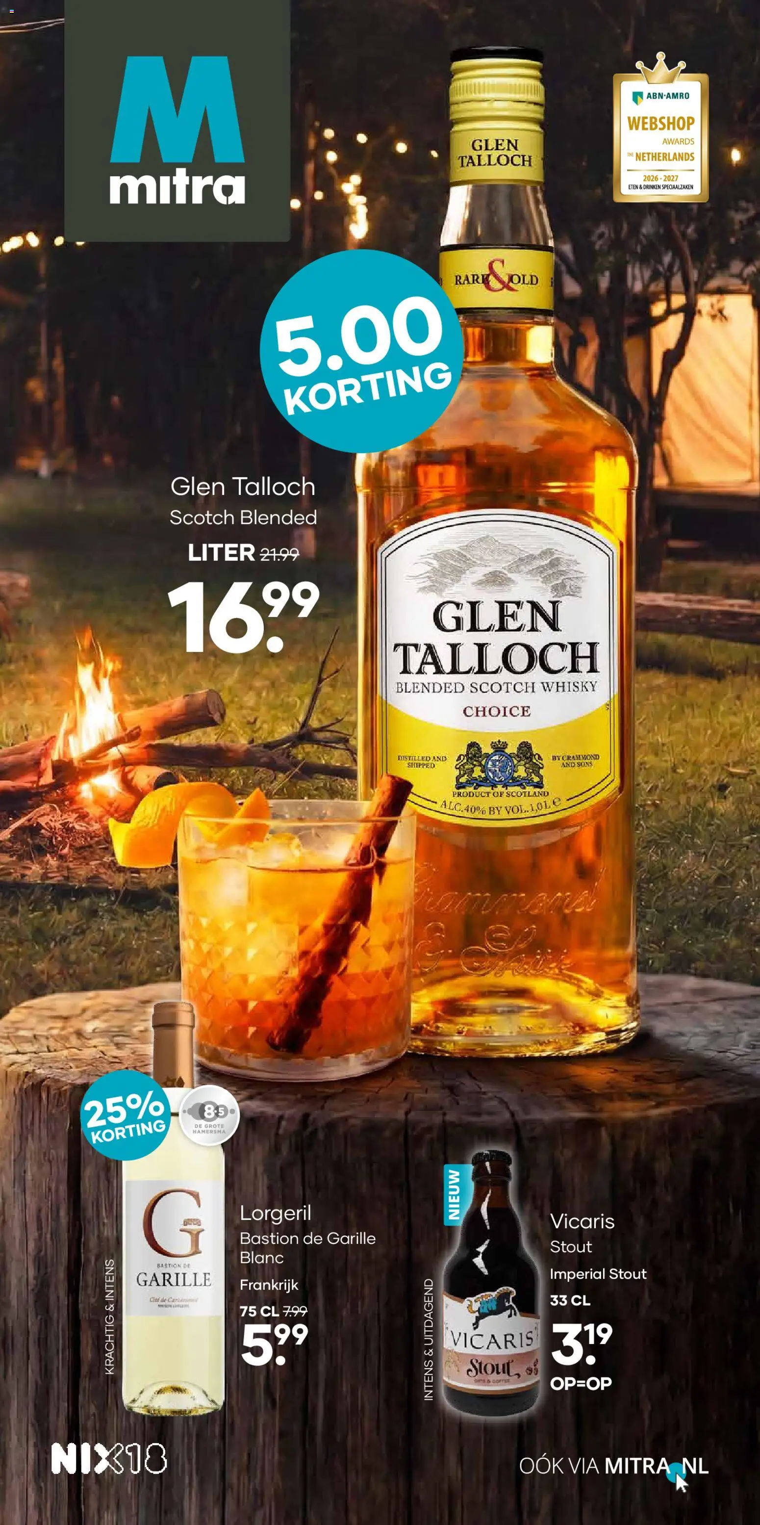 Voorbeeld van Mitra folder van winkel Mitra geldig vanaf 05-10-2026 - Whisky