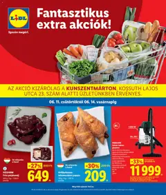 Lidl - Lidl Kunszentmárton megtekintése, amely érvényes 2026.06.11.-től