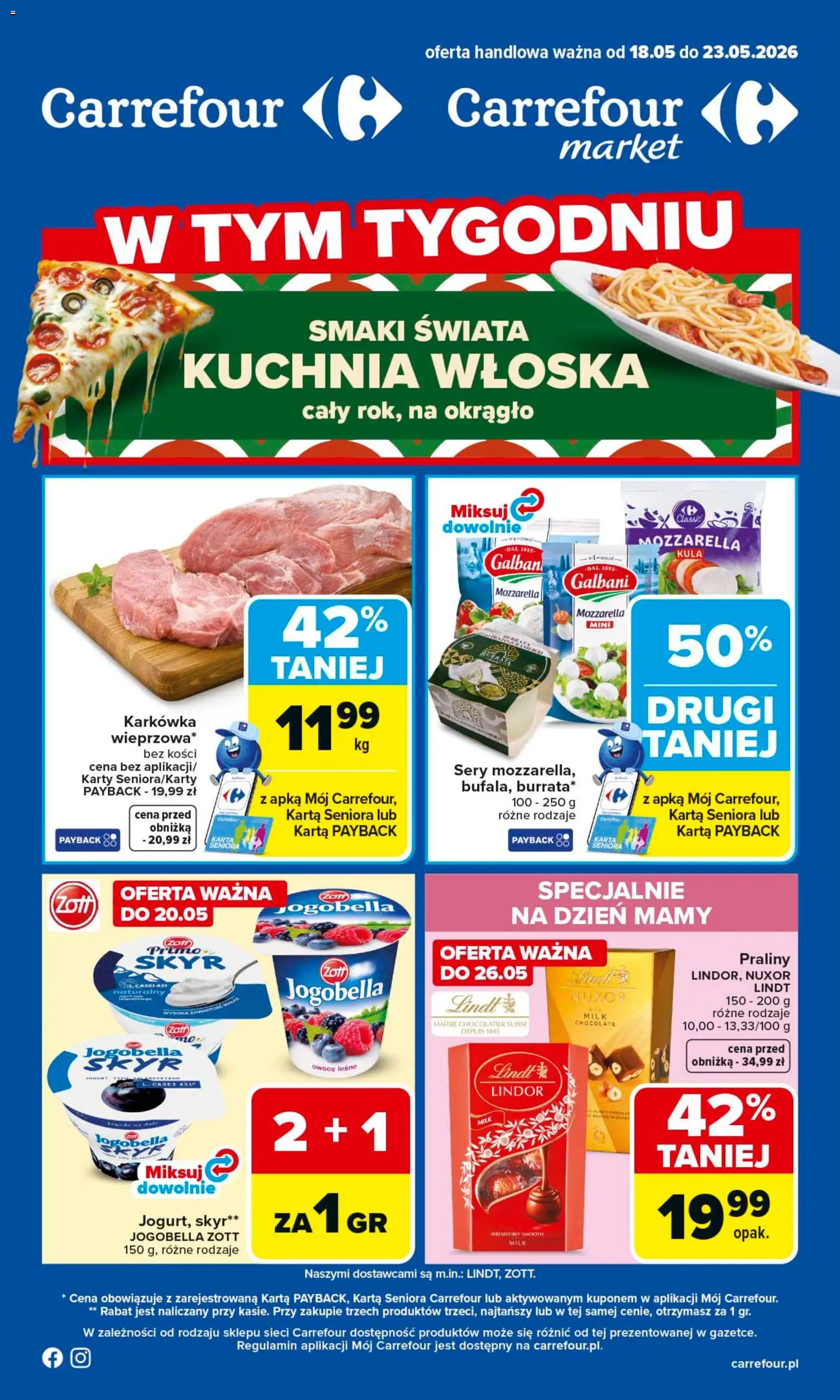 Pogląd gazetki "Carrefour gazetka" ze sklepu Carrefour ważnej od 18.05.2026