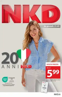 Anteprima dell'opuscolo NKD volantino dal negozio NKD valido da 21/05/2026