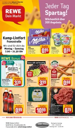 Vorschau von dem Prospekt des Geschäftes Rewe, gültig ab dem 17.08.2026