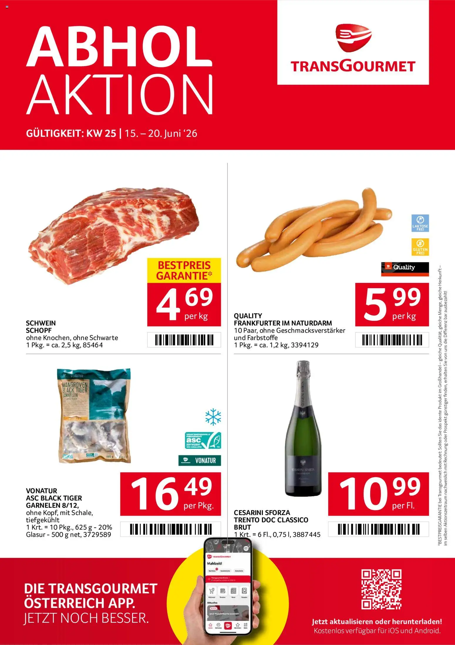 Vorschau der Angebote: Transgourmet Transgourmet Flugblatt gültig ab 15.06.2026