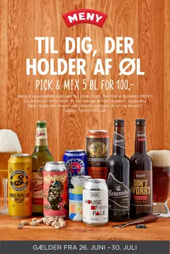 Eksempel på tilbudsavis Meny - Pick & Mix Juli 2026 fra butik Meny gyldig fra 26/06/2026