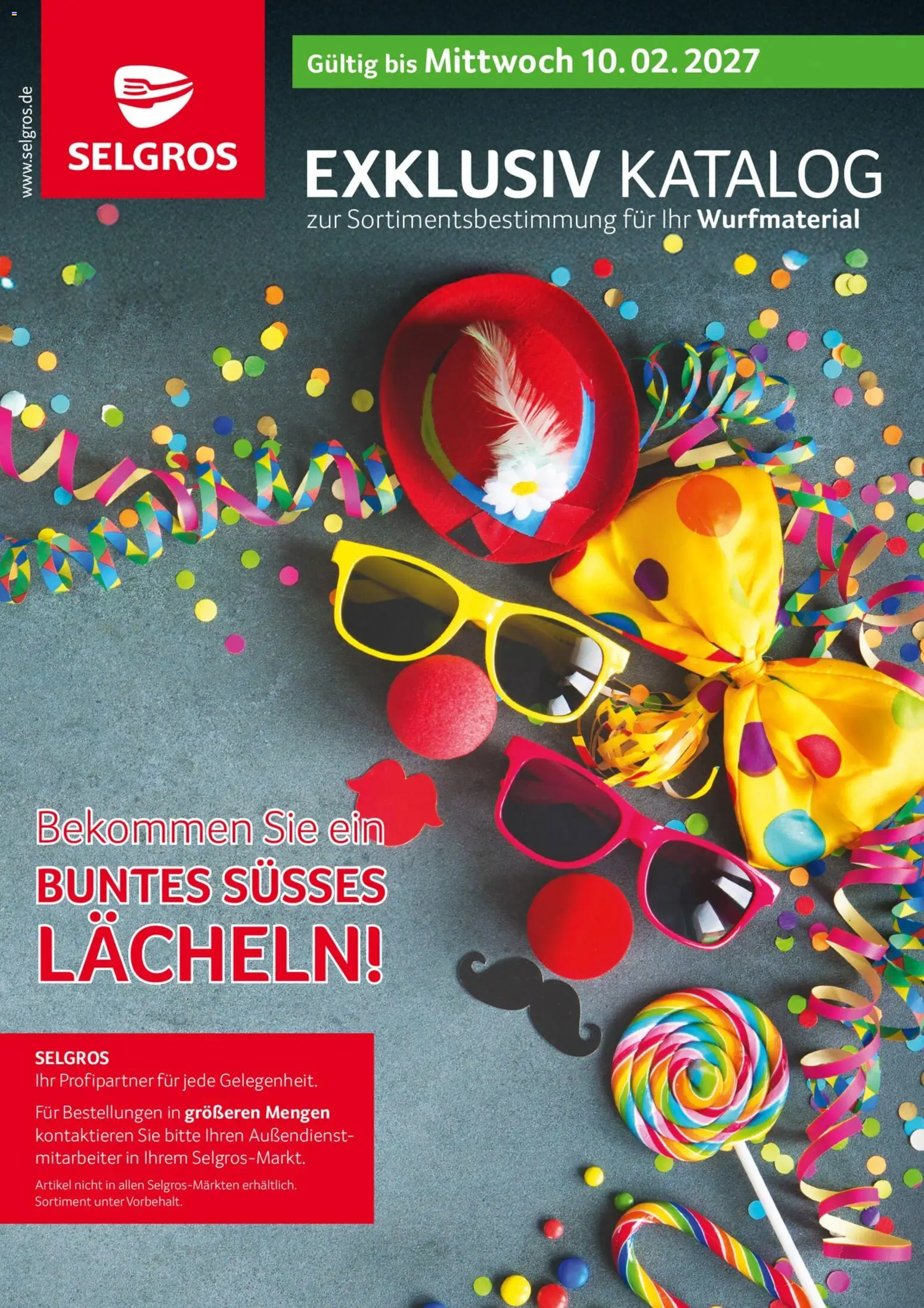 Vorschau von dem Prospekt des Geschäftes Selgros, gültig ab dem 05.10.2026
